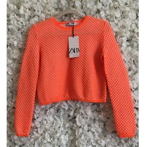 Semi-sheer Textured Sweater